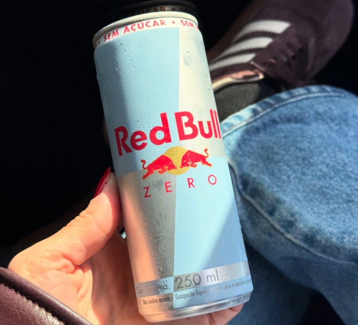 ⚡️ Pack de 4 Latas Red Bull Energético Zero Sem Açúcar 250mL