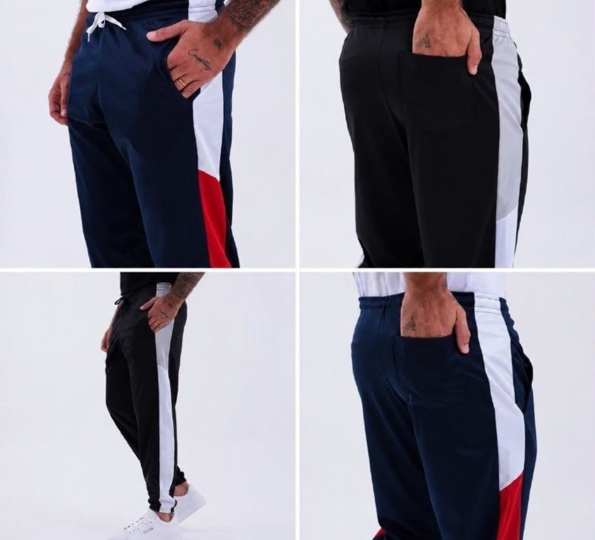 ✅ Kit com 2 Calça Moletom Academia Chimpa