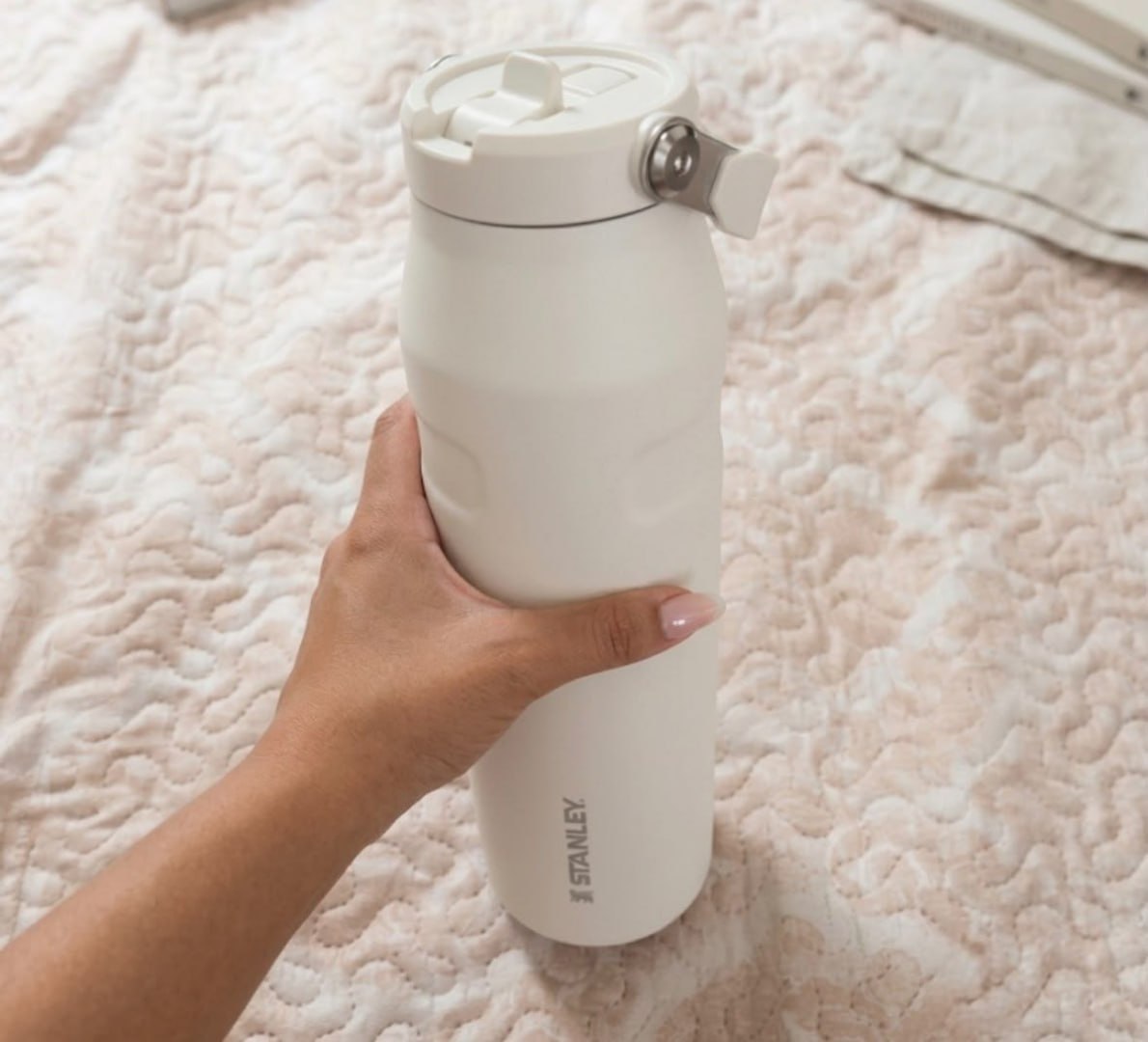 ✅ Garrafa de Água Stanley Aerolight Flip Straw Heat 1.1L