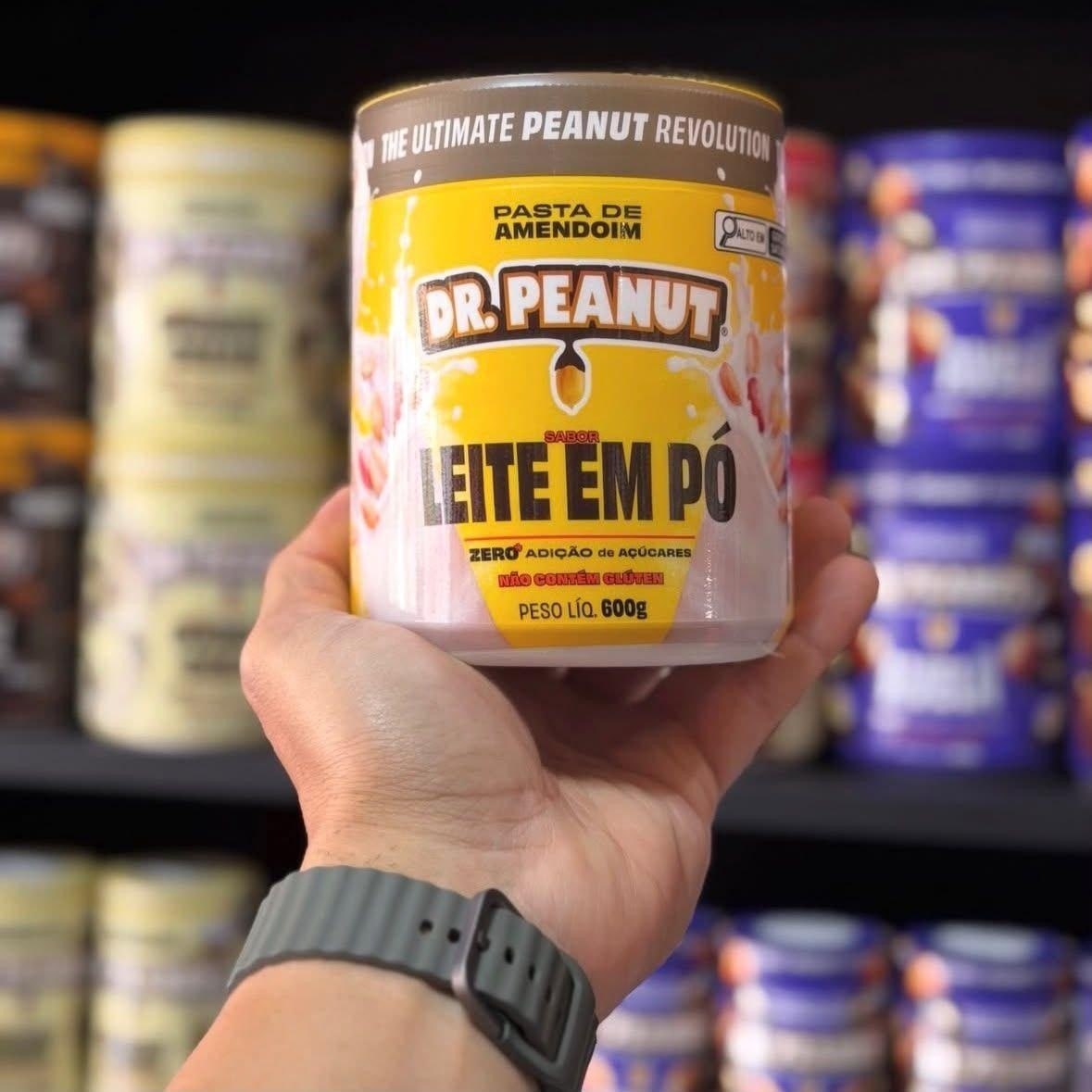 ✅ Pasta De Amendoim Com Whey Protein 600g Dr. Peanut