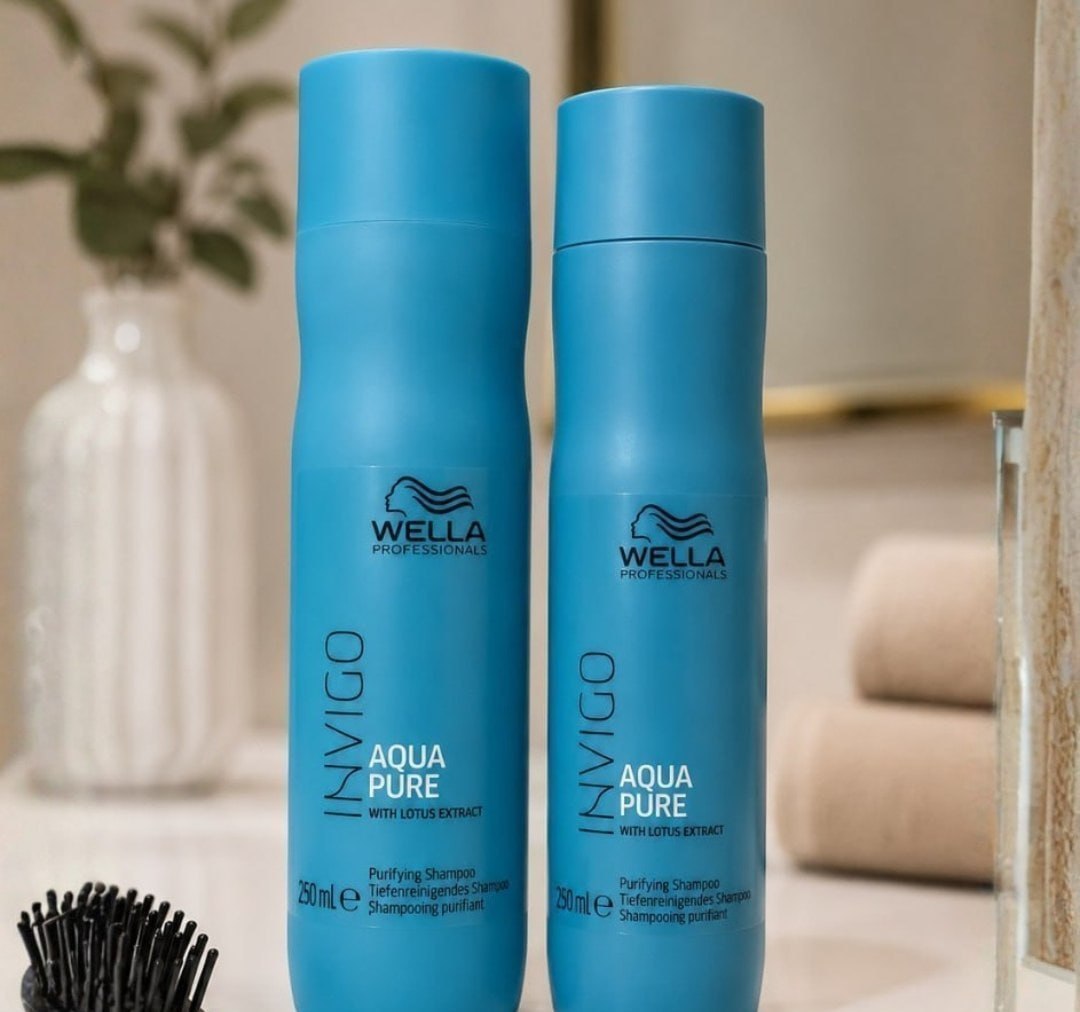 🧼 Kit 2 Shampoos Wella Professionals Invigo Balance Aqua Pure