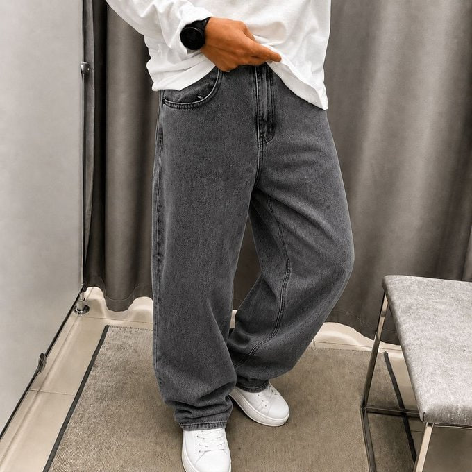 👖 Calça Jeans Baggy Streetwear