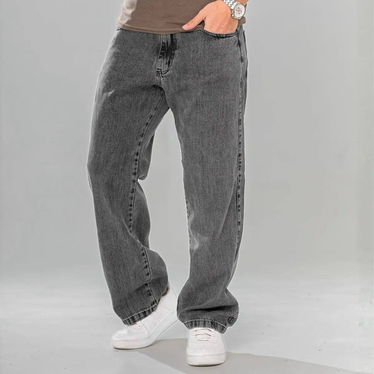 👖 Calça Bag Jeans Masculina Marmorizada Streetwear