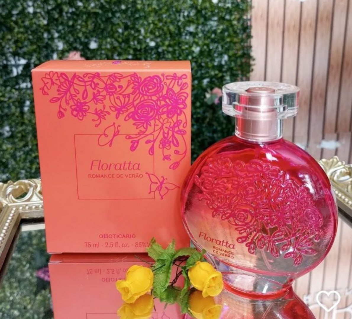 🌸 Colônia Floratta Romance De Verão 75ml