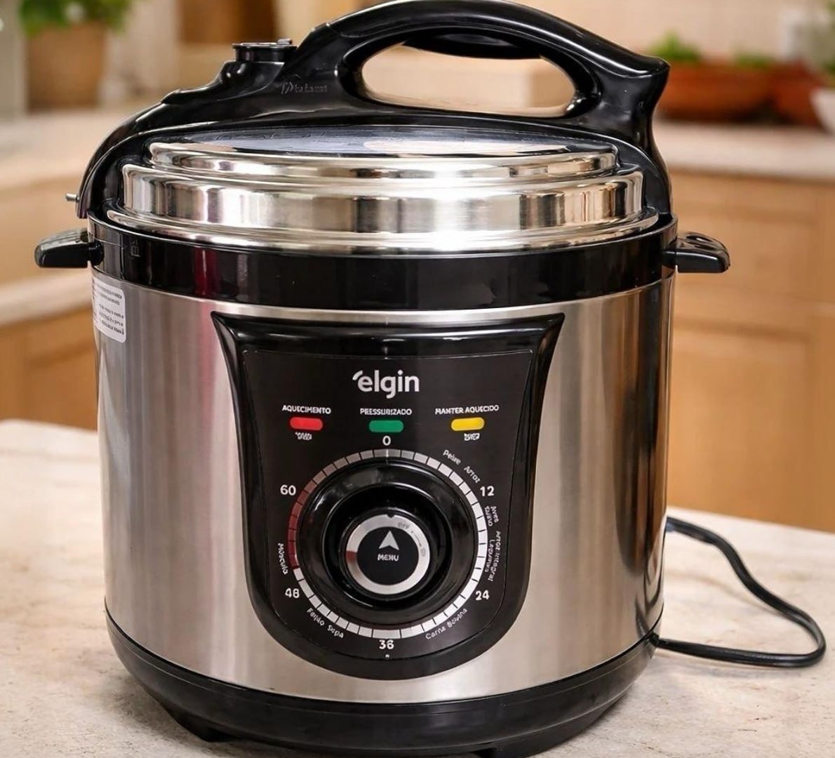 🥘 Panela Pressão Elétrica Elgin 840w 4L