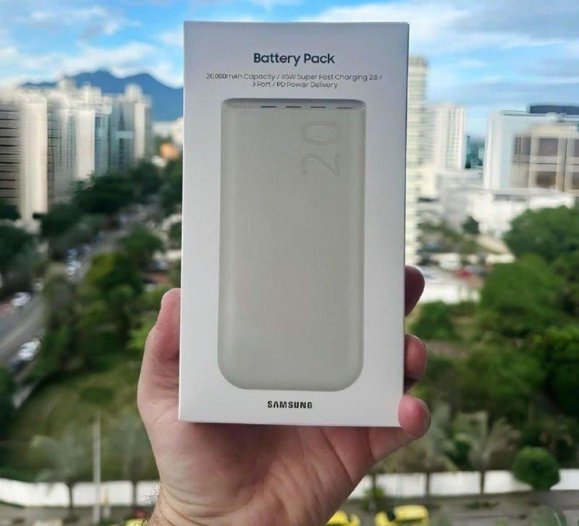 🔋 Powerbank Samsung Carregador Portátil 20.000mAh 45W