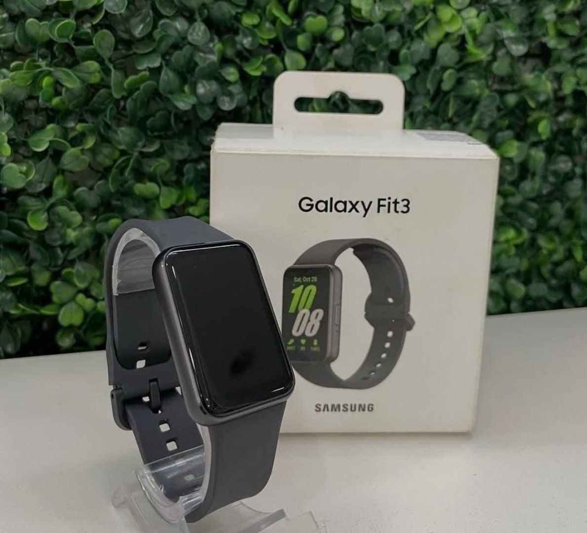 ⌚️Samsung Smartwatch Galaxy Fit3 Grafite