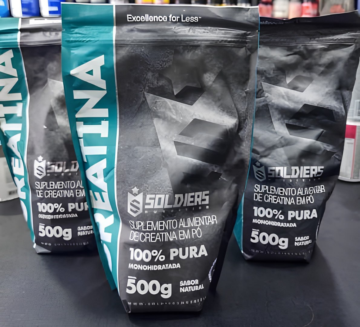 💪 Creatina Monohidratada 500g Soldiers Nutrition