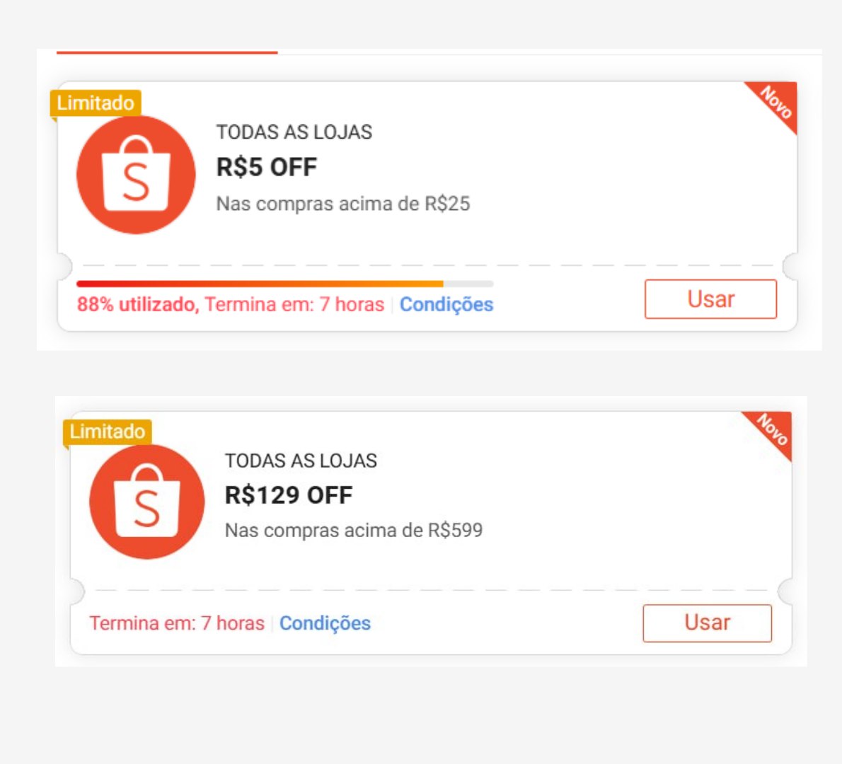 🚨 NOVOS CUPONS SHOPEE