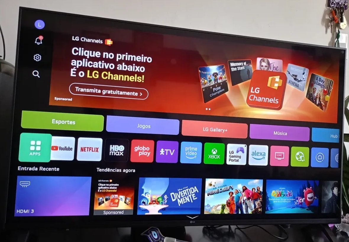 📺 Smart TV LG 43" 4K UHD