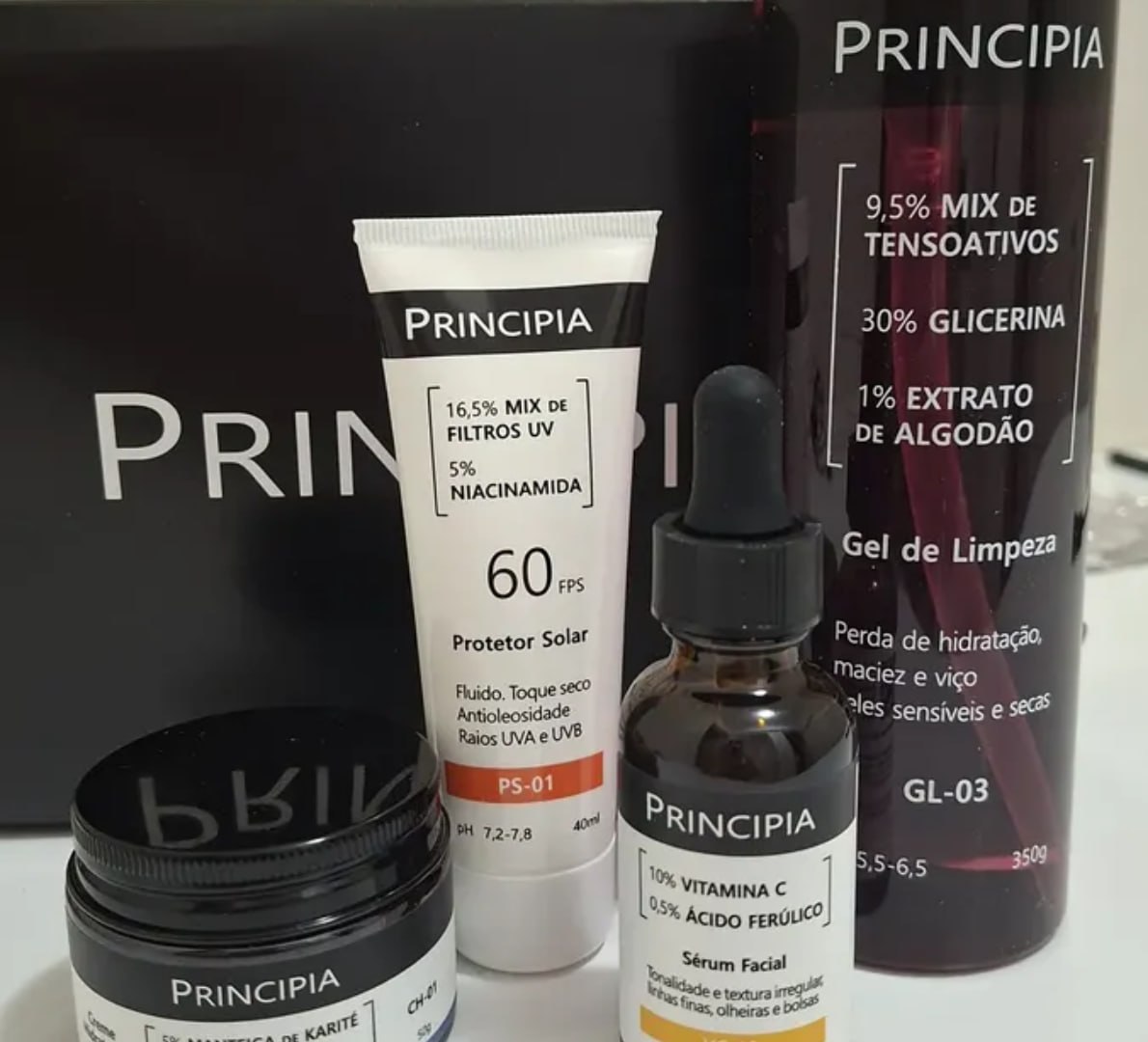 ✅ Principia Kit Essencial Gl-03 + Ch + Vc + Ps