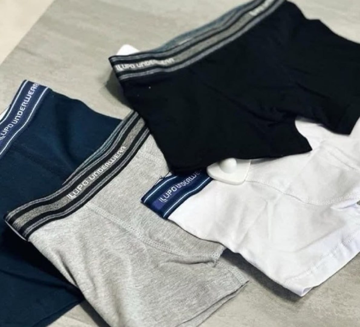 🩲 Kit 4 Cuecas Boxer Lupo Algodão