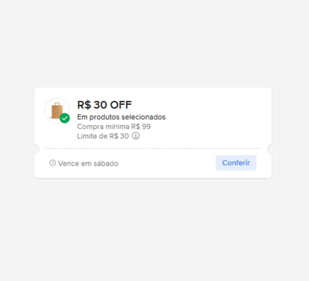 Lista de Produtos Selecionados