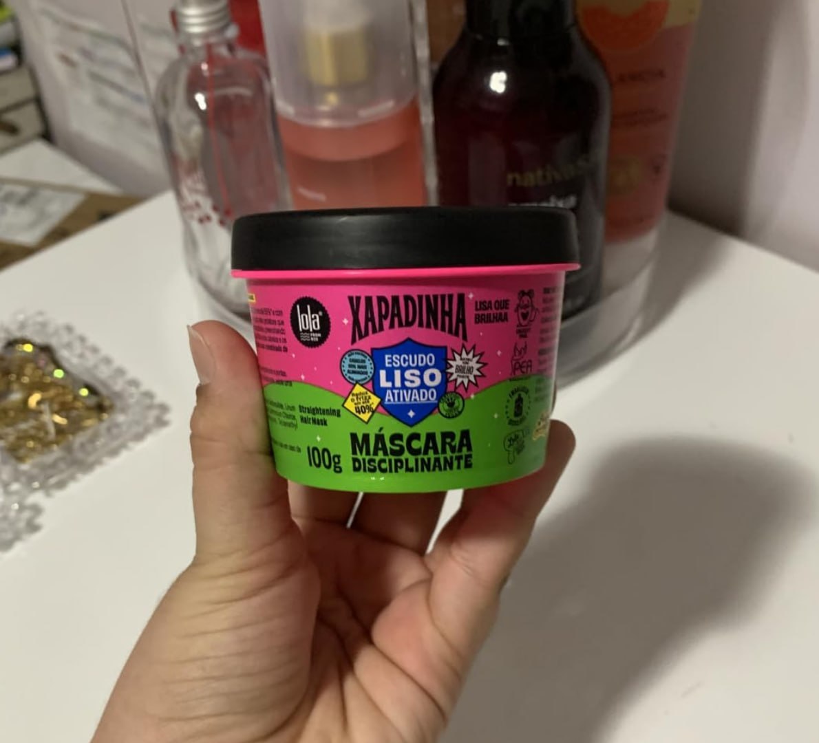 🧴 Xapadinha Máscara Disciplinante 100g , Lola Cosmetics