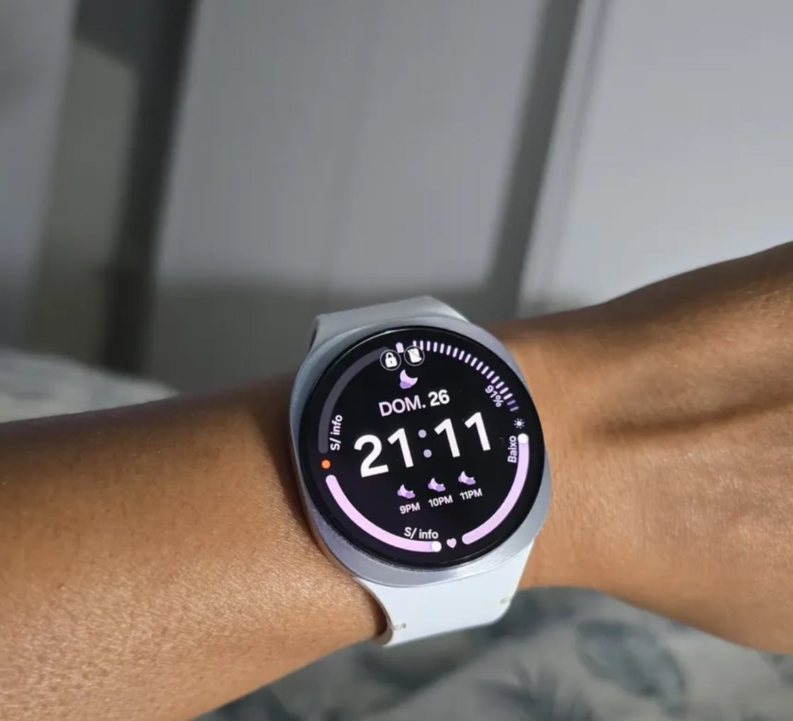 ⌚️ Samsung Galaxy Watch8 Smartwatch 40mm Lte - Prata