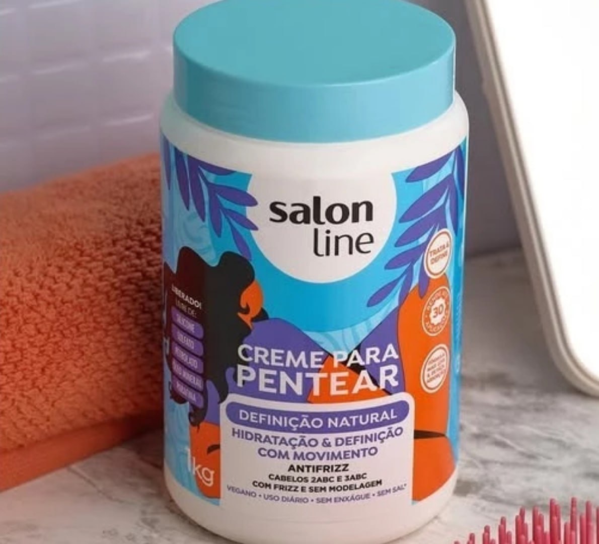🧴 Creme Definição Natural - Salon Line 1kg