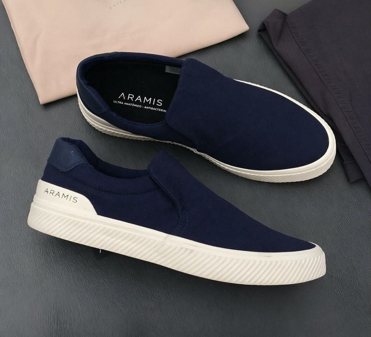 👟 Tênis Aramis Daily Slip On (4 cores)