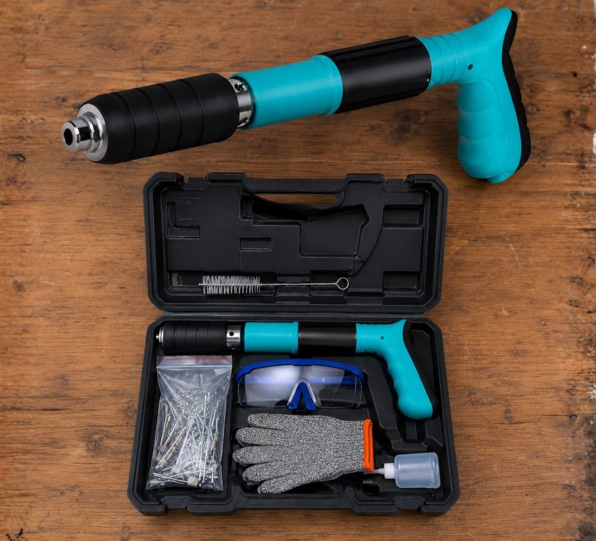✅ Kit PLACT PLACT de Fixação Finca Pino Manual + Acessórios Completo