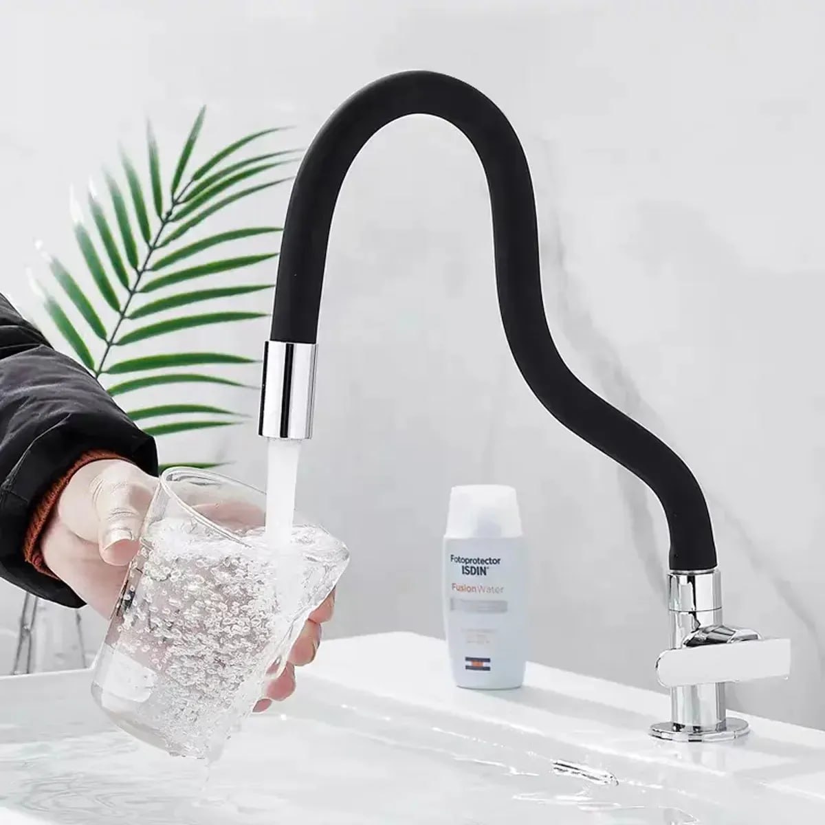 💦 Torneira Cozinha Articulável Flexivel Com Arejador