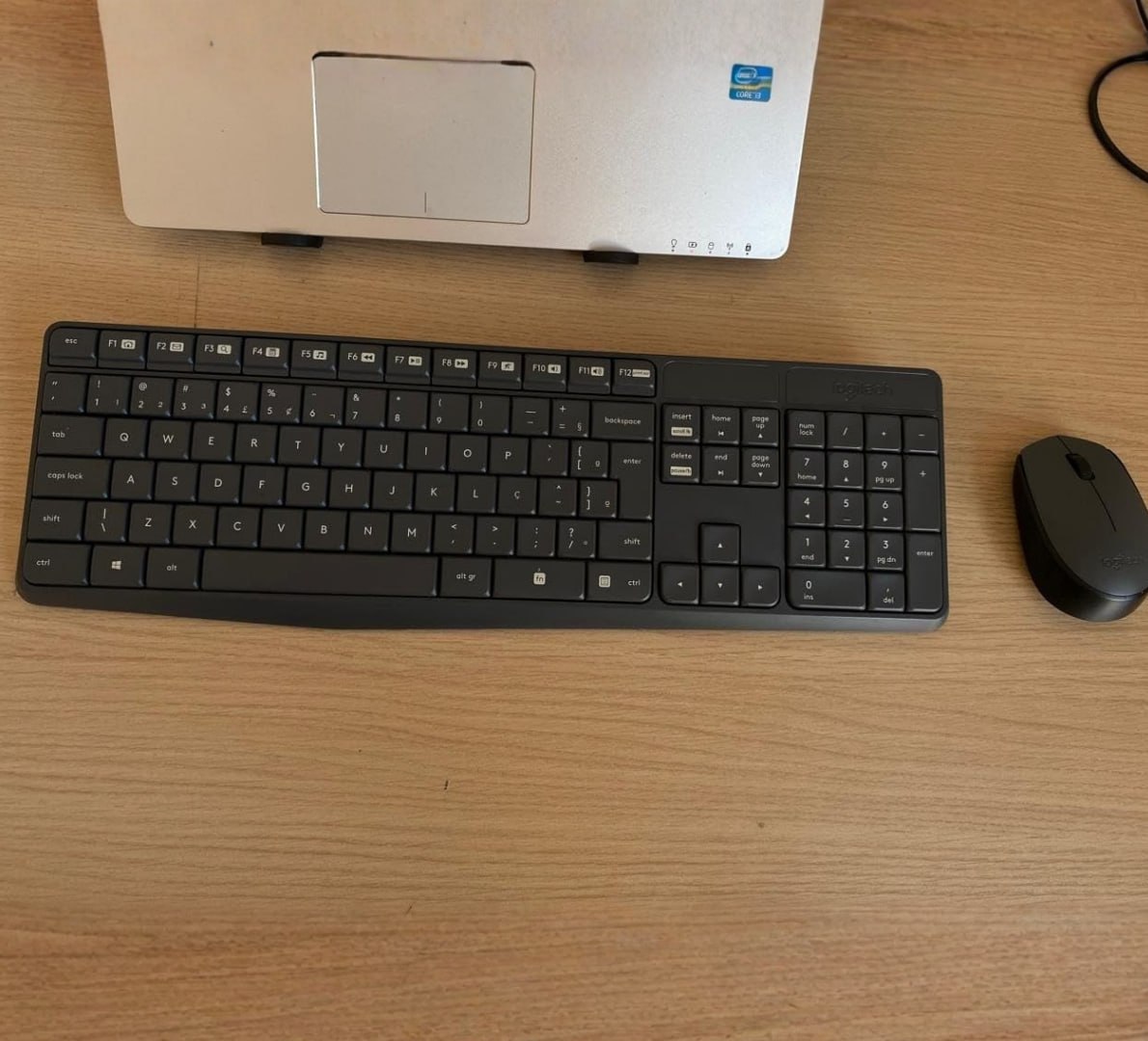 ⌨️ Combo Teclado e Mouse sem fio Logitech MK220