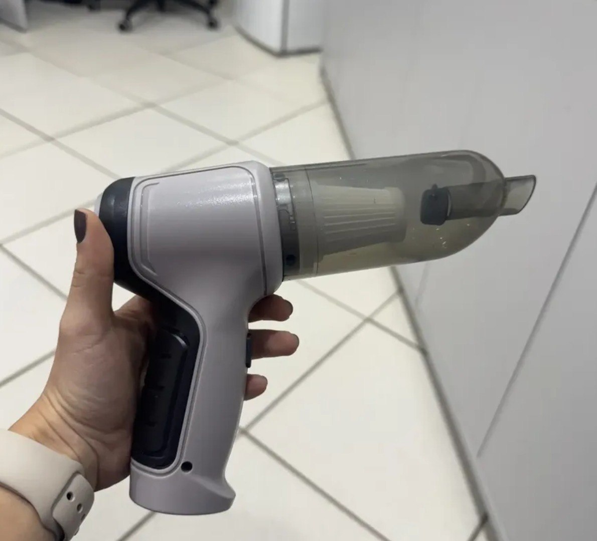 😱 Mini Aspirador De Pó Portátil Recarregável-Usb Automotivo 3em1-Sem Fio