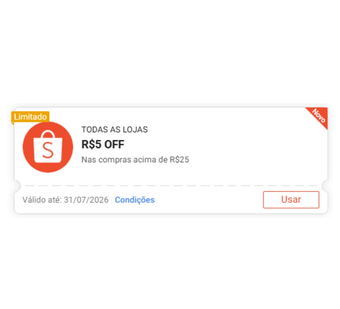 🚨 NOVO CUPOM SHOPEE 🚨