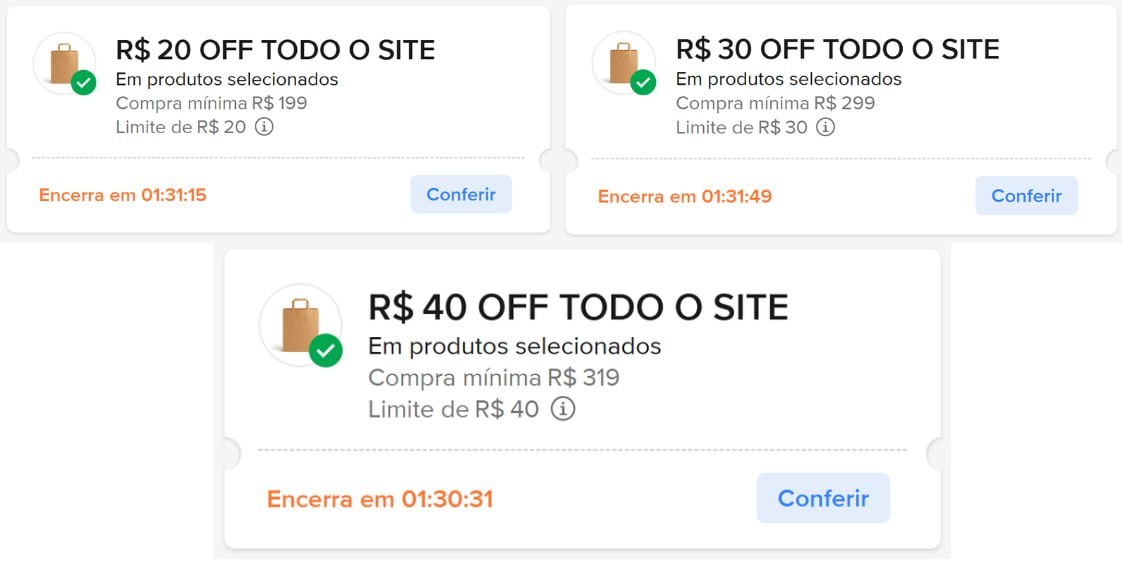 🚨 NOVOS CUPONS MERCADO LIVRE 🚨