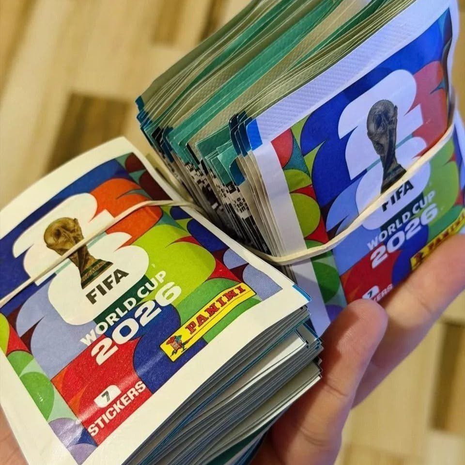 ⚽️ Kit 12 Envelopes com 84 figurinhas - Copa do Mundo 2026