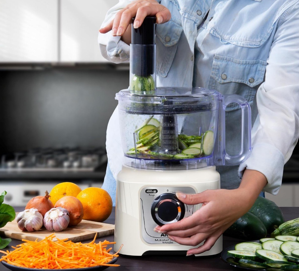 ✅ Multiprocessador Arno Multichef 700W MP62 3,1L 220V
