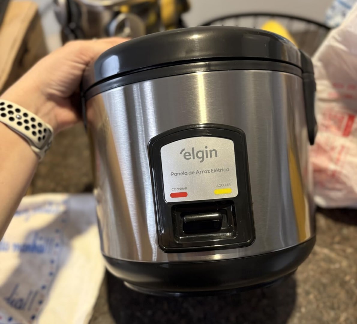 🍚 Panela de Arroz Elétrica Elgin 1L 400W 110V