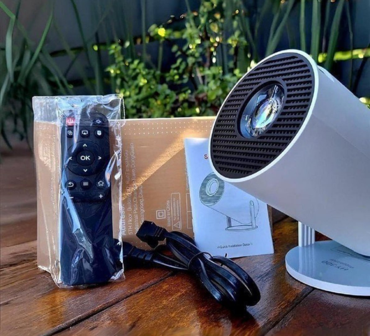 📽 Projetor Portátil 4k Hd Android 11.0 Smart Wifi