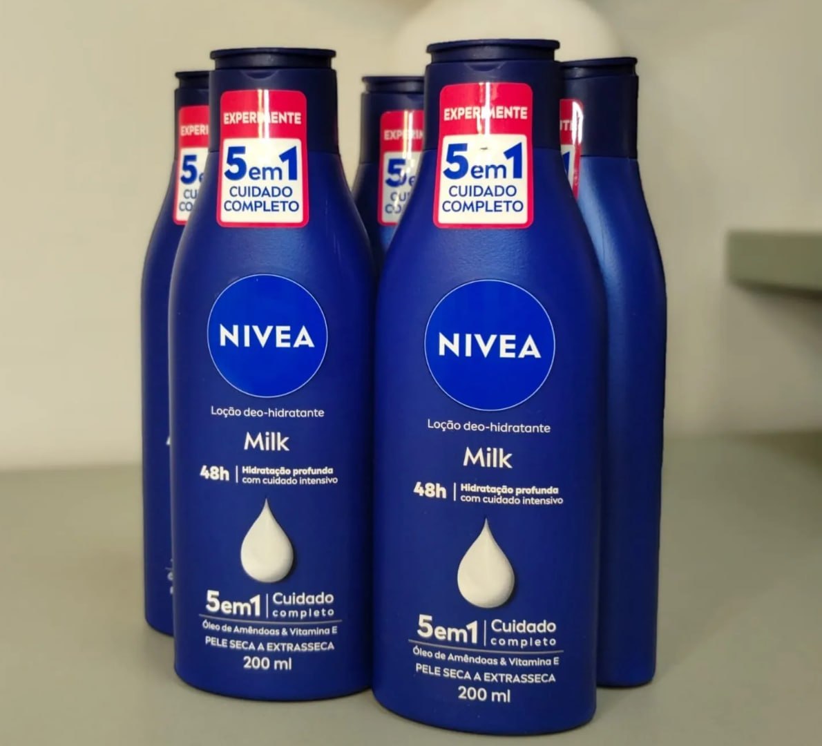 𧓠NIVEA Loção Hidratante Milk 200ml