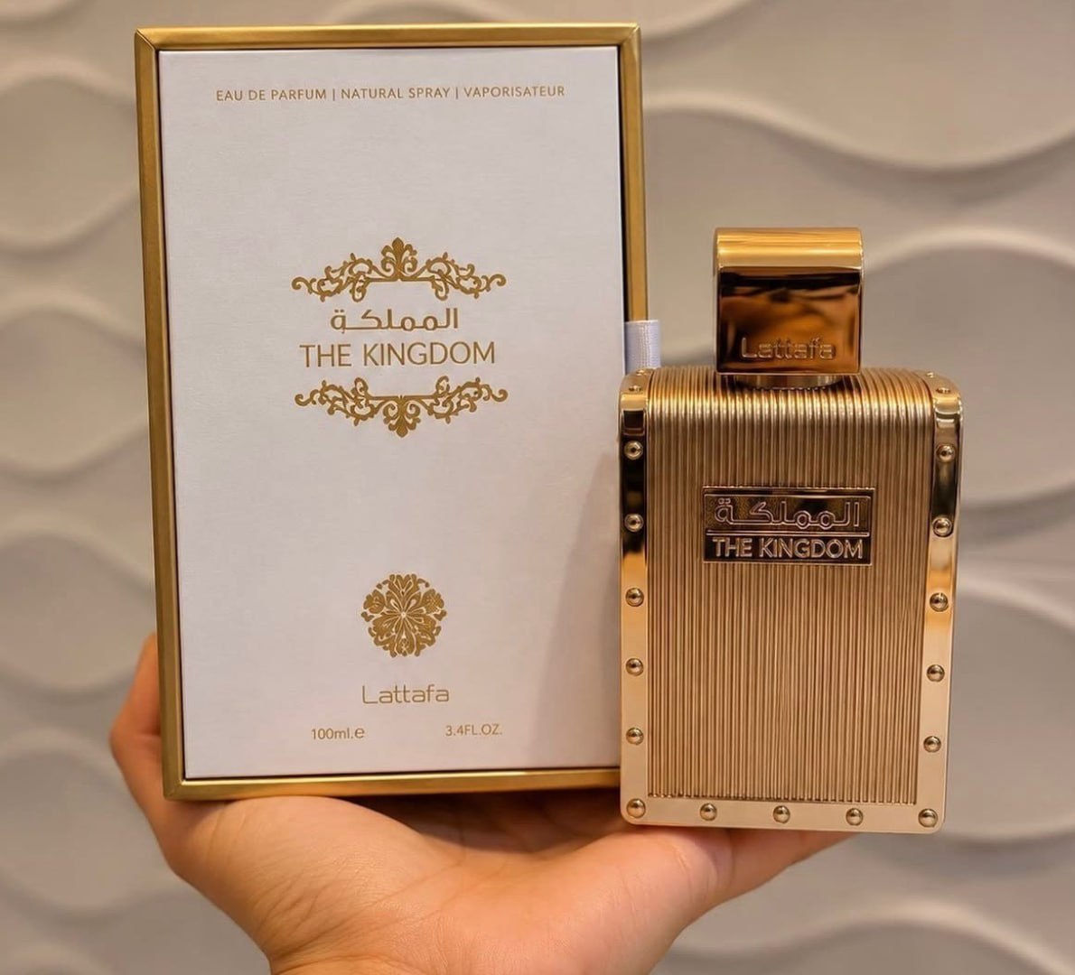 😍 Perfume Árabe The Kingdom -100ml