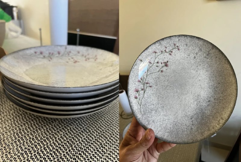 🍽 Kit Prato Fundo Tramontina Floralis 06 Peças