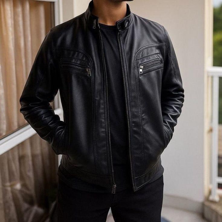 🧥 Jaqueta De Couro Masculina