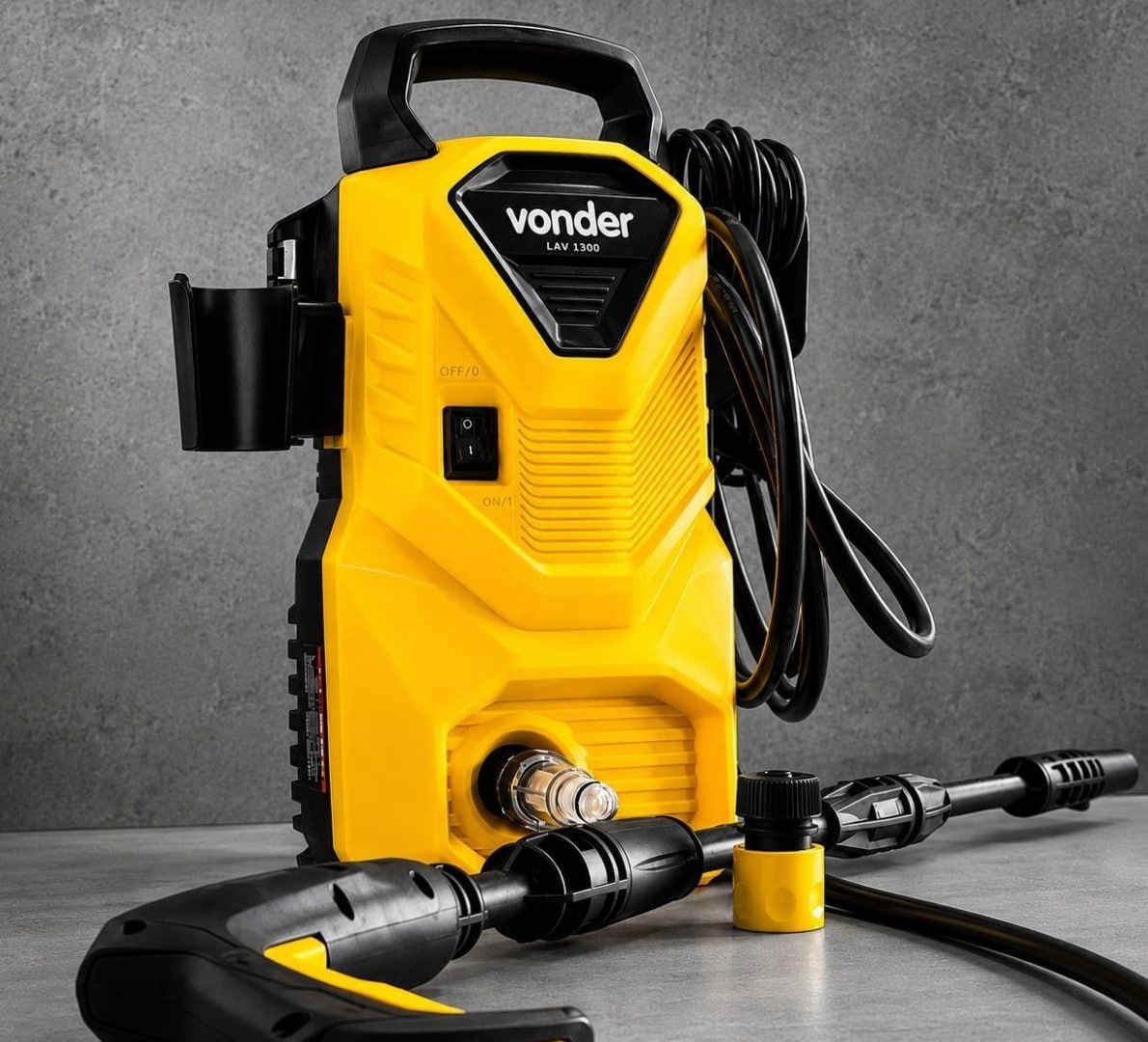 ✅ Lavadora Alta Pressão 1400w Lav 1600 Vonder 220V