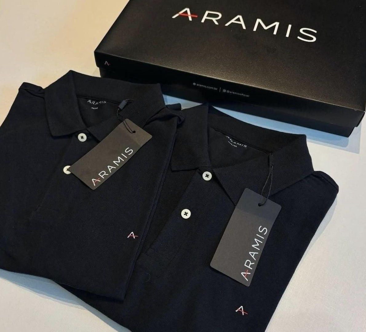 👕 Camiseta Polo Aramis Masculina Basic