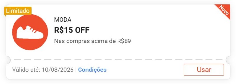 🚨 NOVO CUPOM SHOPEE 🚨