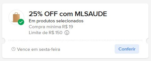 🚨 CUPOM MERCADO LIVRE PARA ITENS DE SAÚDE
