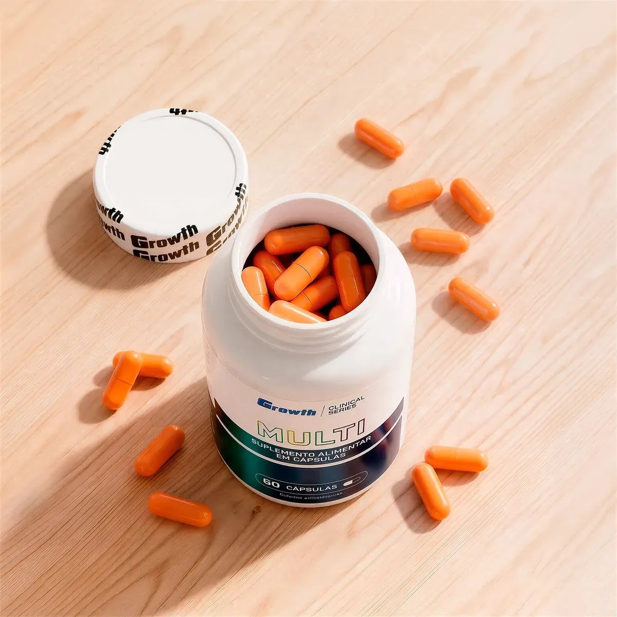 💊 Multivitamínico 60 Cáps. Growth Supplements