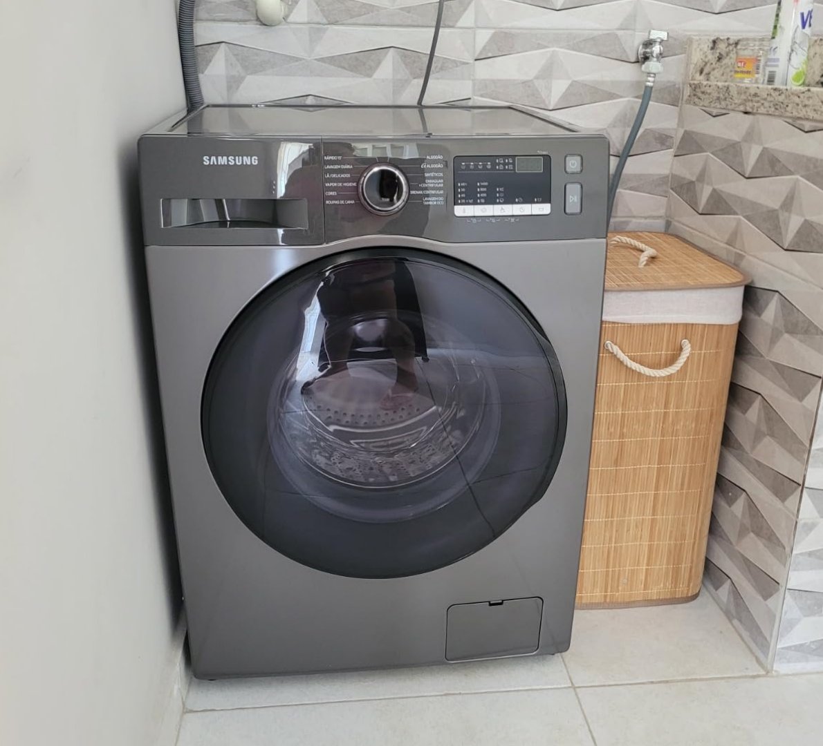 🫧 Samsung Lavadora Digital Inverter WW11T Inox 11kg 127V