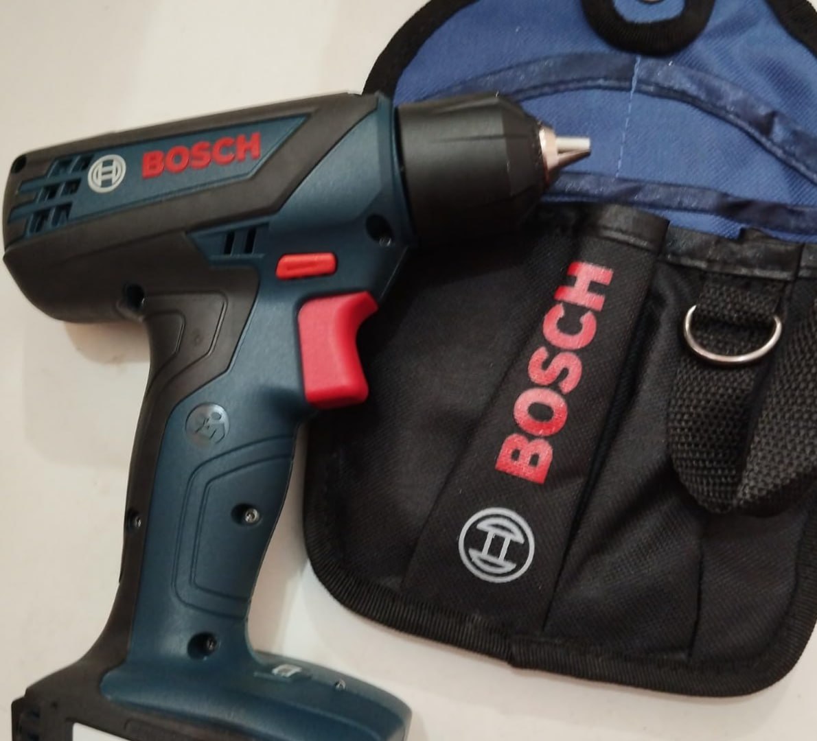 🧰 Bosch Parafusadeira Furadeira GSR 1000 Smart 12V com Cinto para Ferramentas