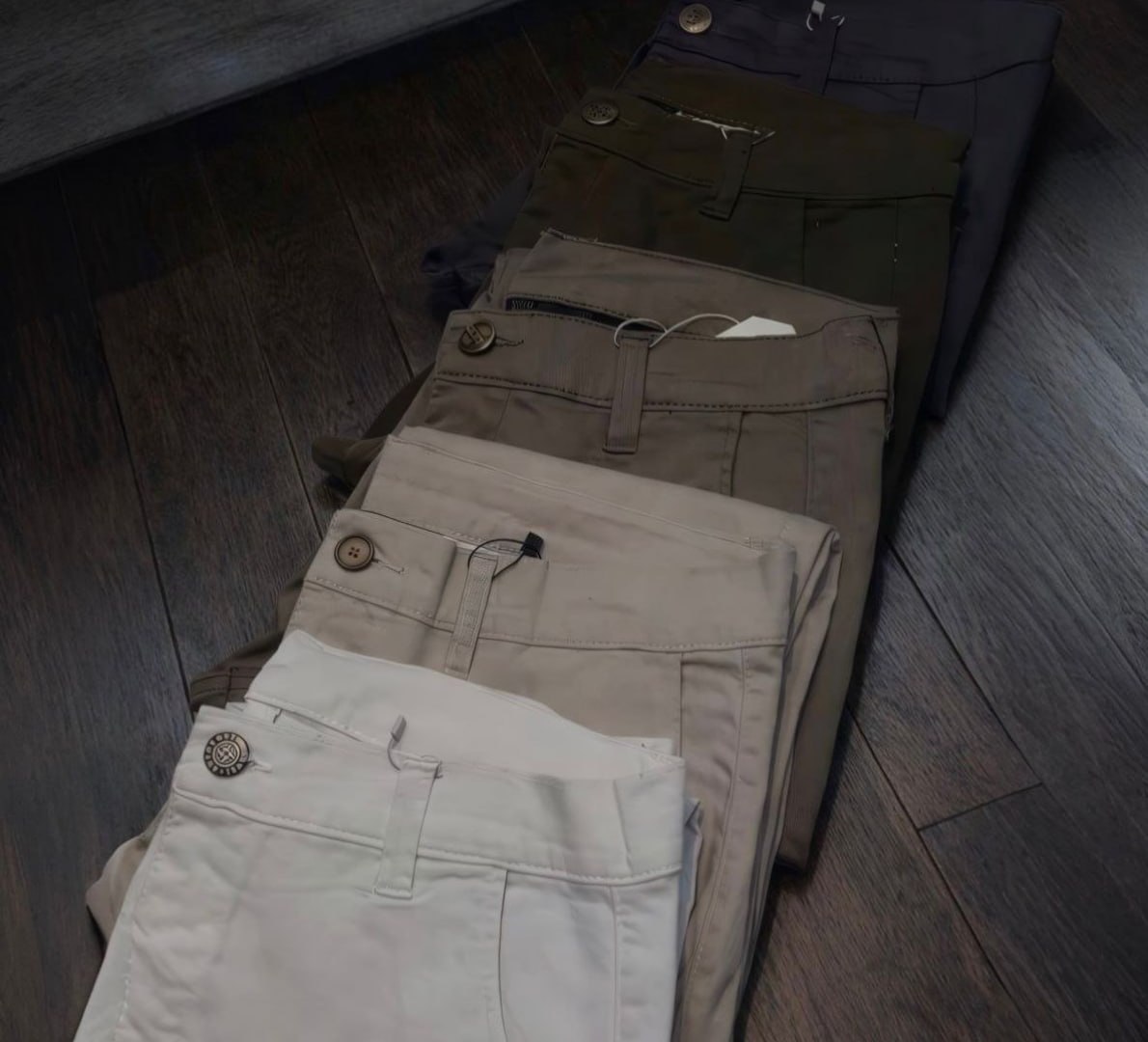 ✅ Calça Sarja Alfaiataria Bolso Faca