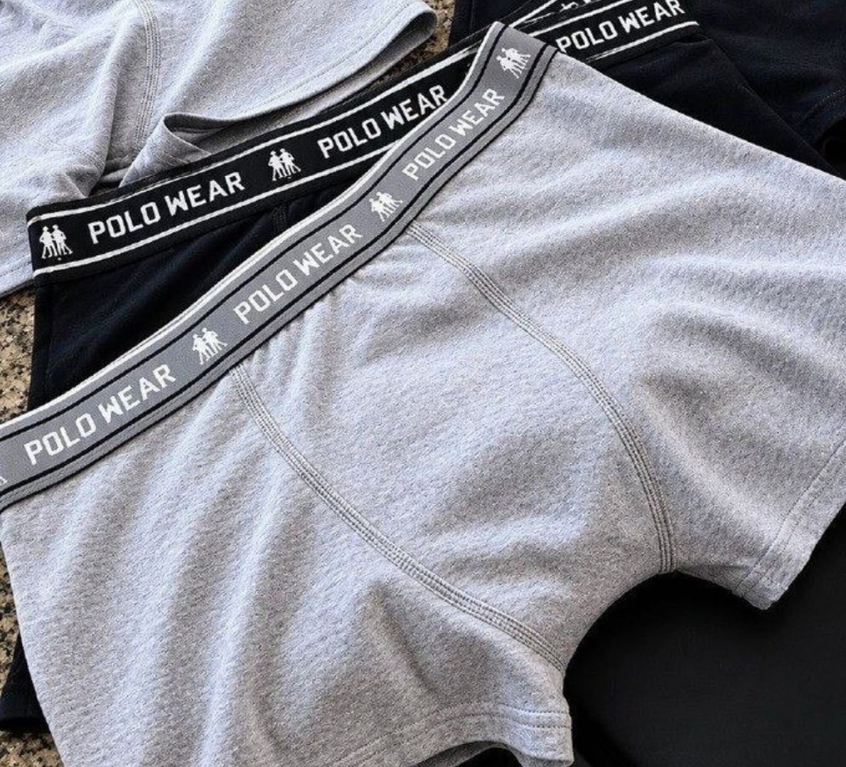 ✅ Kit com 10 Cuecas Polo Wear Algodão