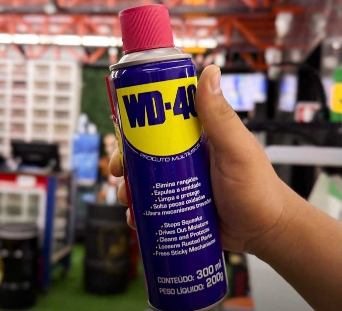 ✅ WD40 Spray Multiusos Desengripa Lubrifica 300ml