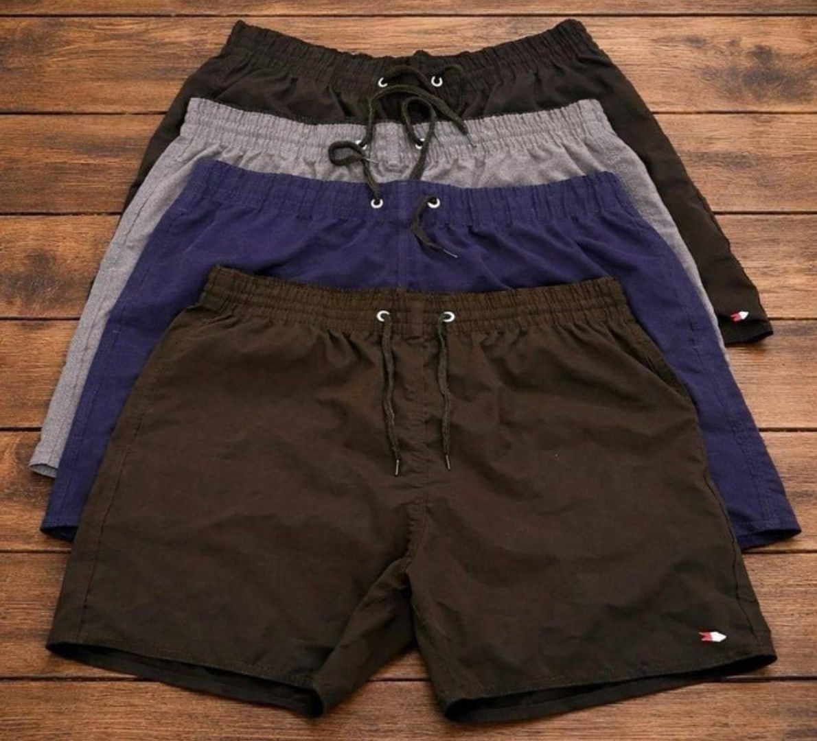 🩳 Kit 4 Bermuda Shorts Tactel Sandrini Elastano