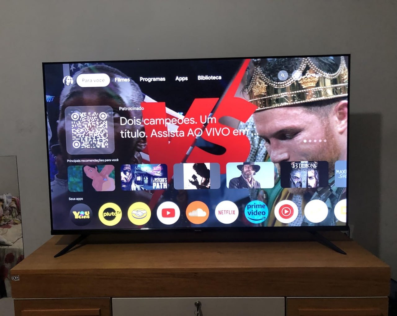 📺 Smart TV PHILIPS, 50 4K UHD, 50PUG7019/78