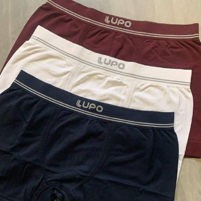 🩲 Kit 6 Cuecas Lupo Boxer Microfibra