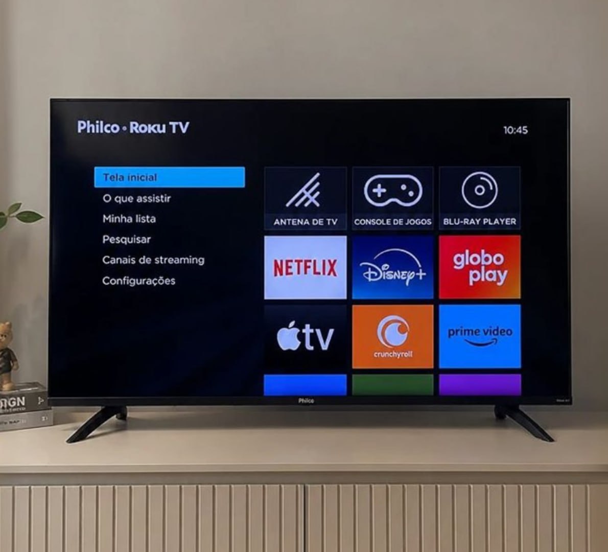 📺 Smart TV Philco 43" Roku Led Full HD 110/220v