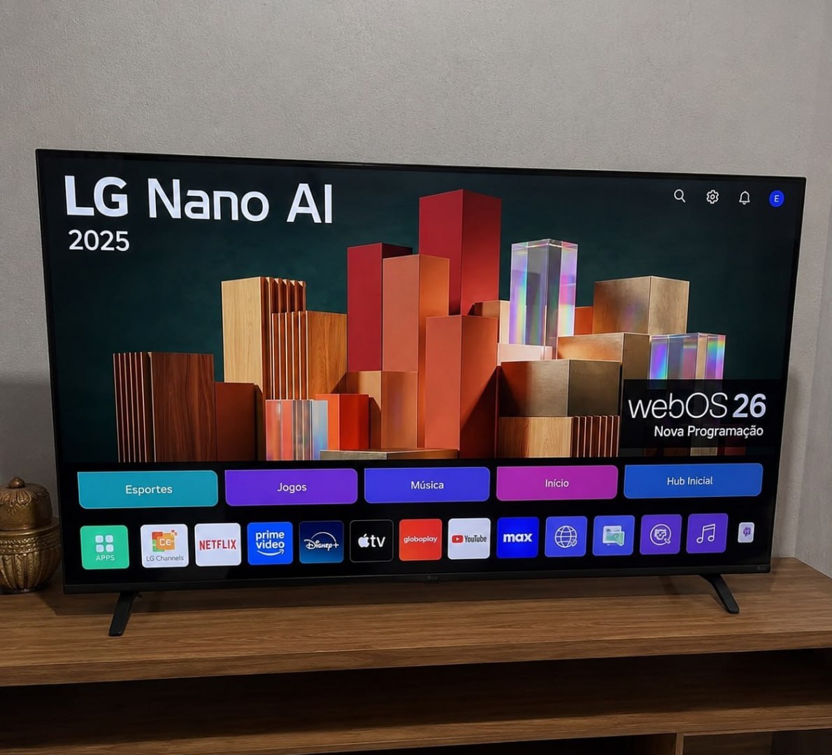 ✅ Smart TV LG 50'' 4K UHD NANO AI Magic Webos 26